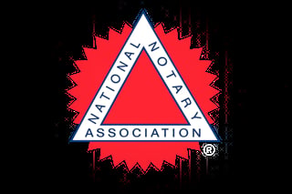 National Automat Association logo featuring a red starburst background with a white triangle containing text, registered trademark symbol included.